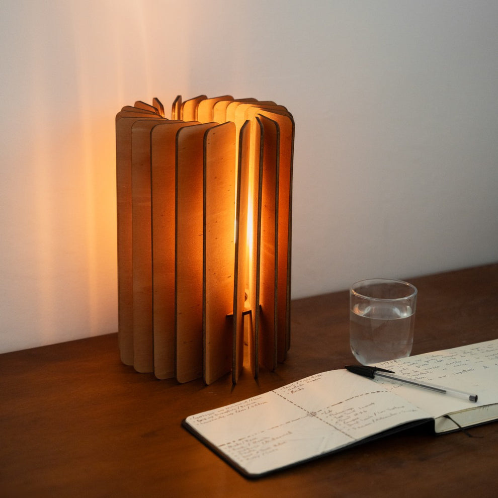 Russian roulette table lamp by Fíor