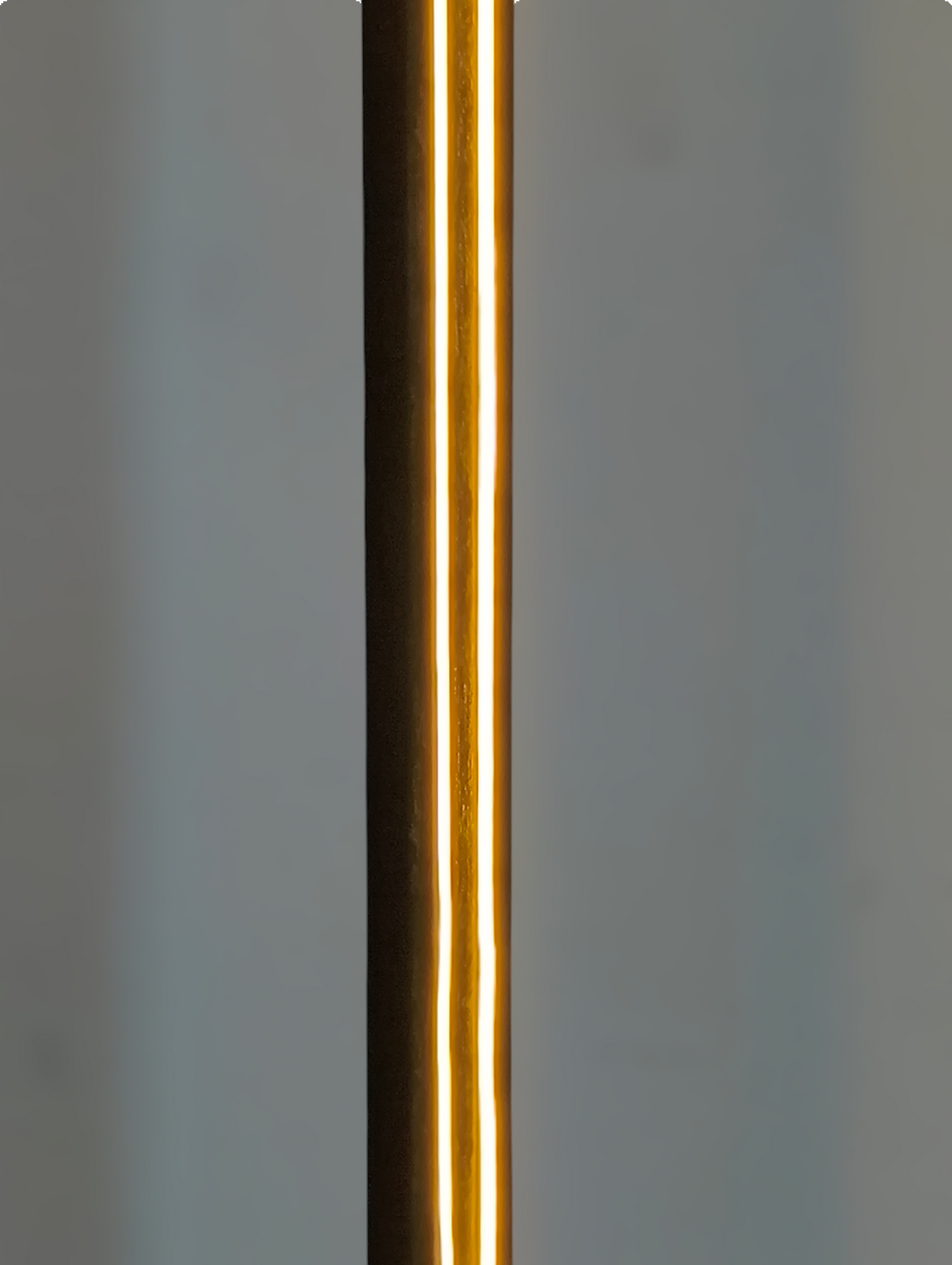 Scandinavian contemporary LED Floor Lamp, Wooden Floor Lamp in Black, elegant accent lighting for modern home, minimalistic standing slim floor lamp. (Adapter not included)