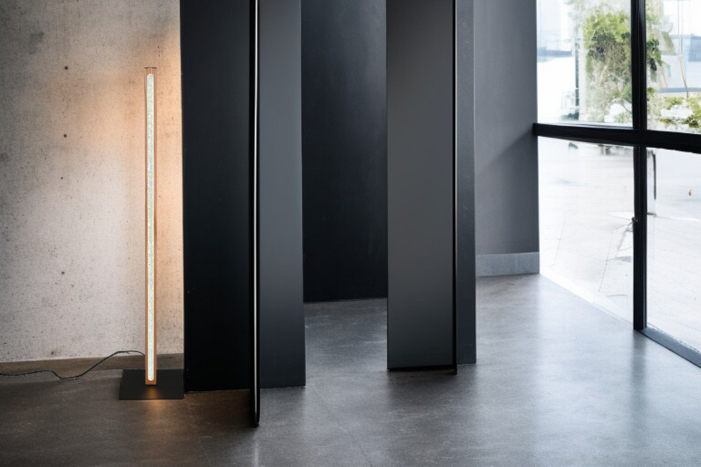 Modern Nordic LED Floor Lamp – Sleek Wooden Light for Cozy Spaces, wooden finish, Minimalist Nordic Lighting. ( Adapter not included) Buy 1 get 1 free.
