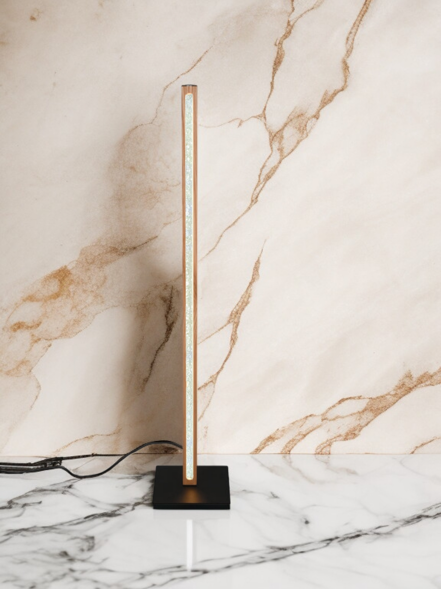 Modern Nordic LED Floor Lamp – Sleek Wooden Light for Cozy Spaces, wooden finish, Minimalist Nordic Lighting. ( Adapter not included) Buy 1 get 1 free.