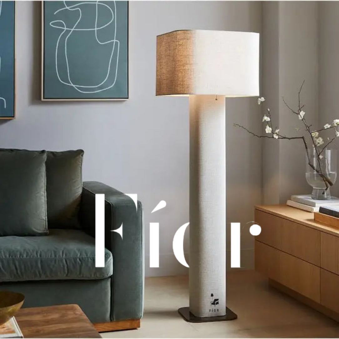 Moss floor lamp by Fíor