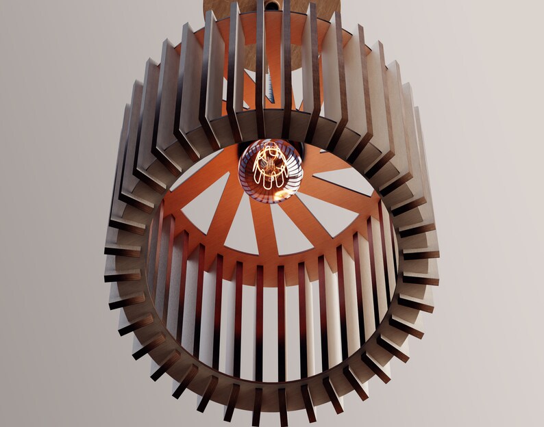 Messiah overhead pendant lamp by Fíor