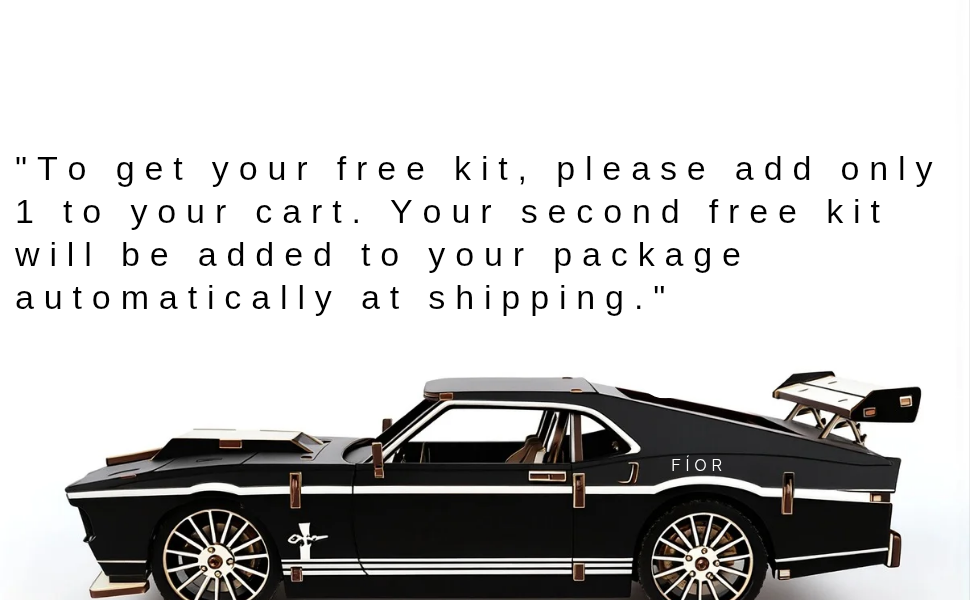 Mustang kit by Fíor (Buy 1 Get 1 free)