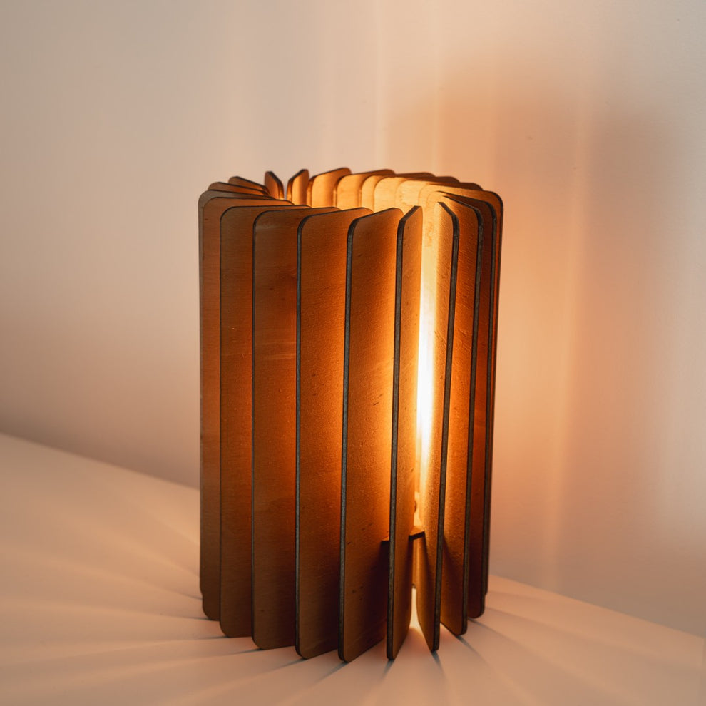 Russian roulette table lamp by Fíor