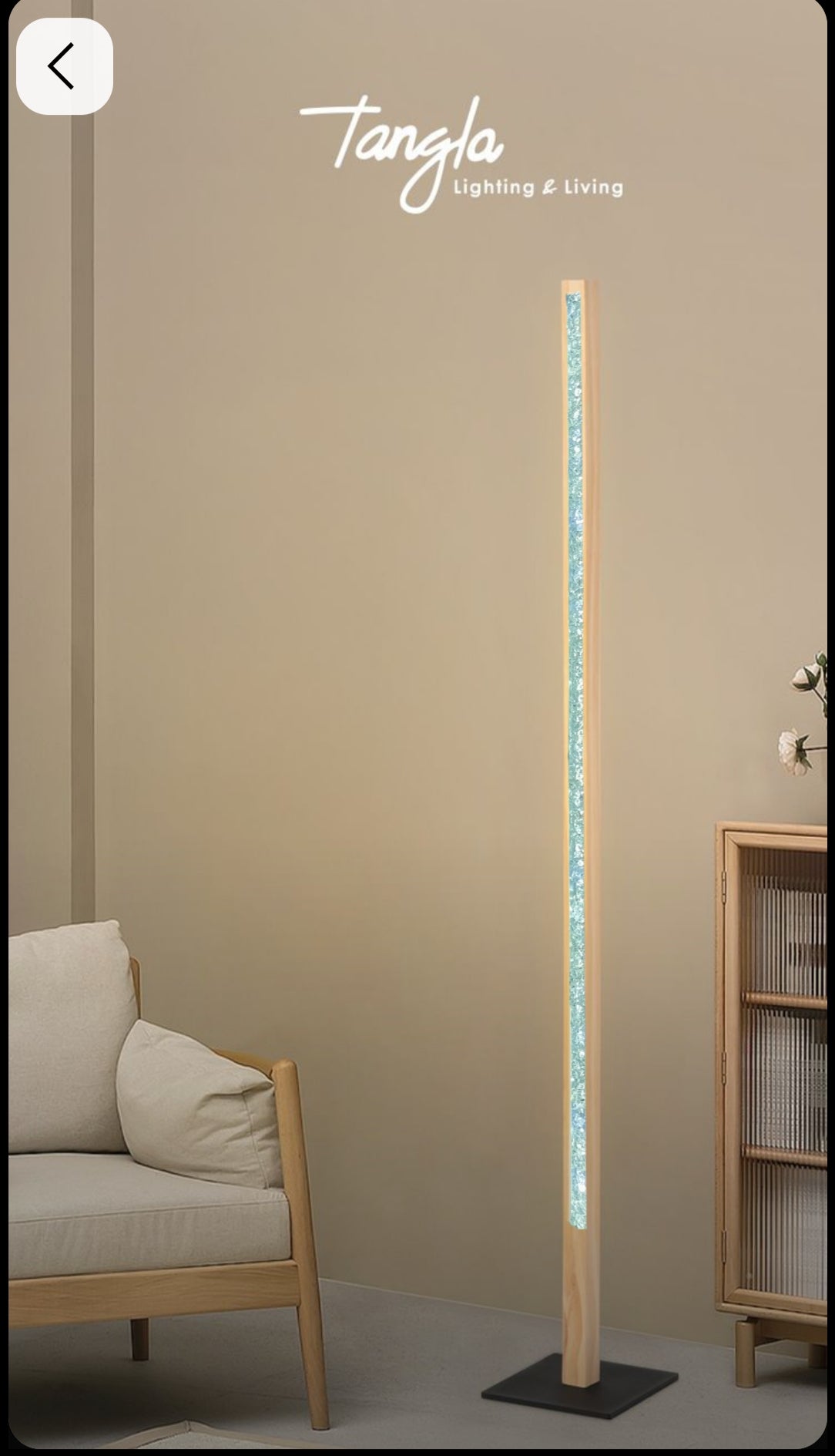 Modern Nordic LED Floor Lamp – Sleek Wooden Light for Cozy Spaces, wooden finish, Minimalist Nordic Lighting. ( Adapter not included) Buy 1 get 1 free.