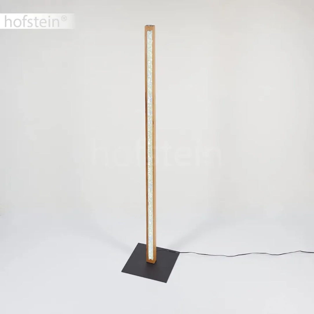 Modern Nordic LED Floor Lamp – Sleek Wooden Light for Cozy Spaces, wooden finish, Minimalist Nordic Lighting. ( Adapter not included) Buy 1 get 1 free.