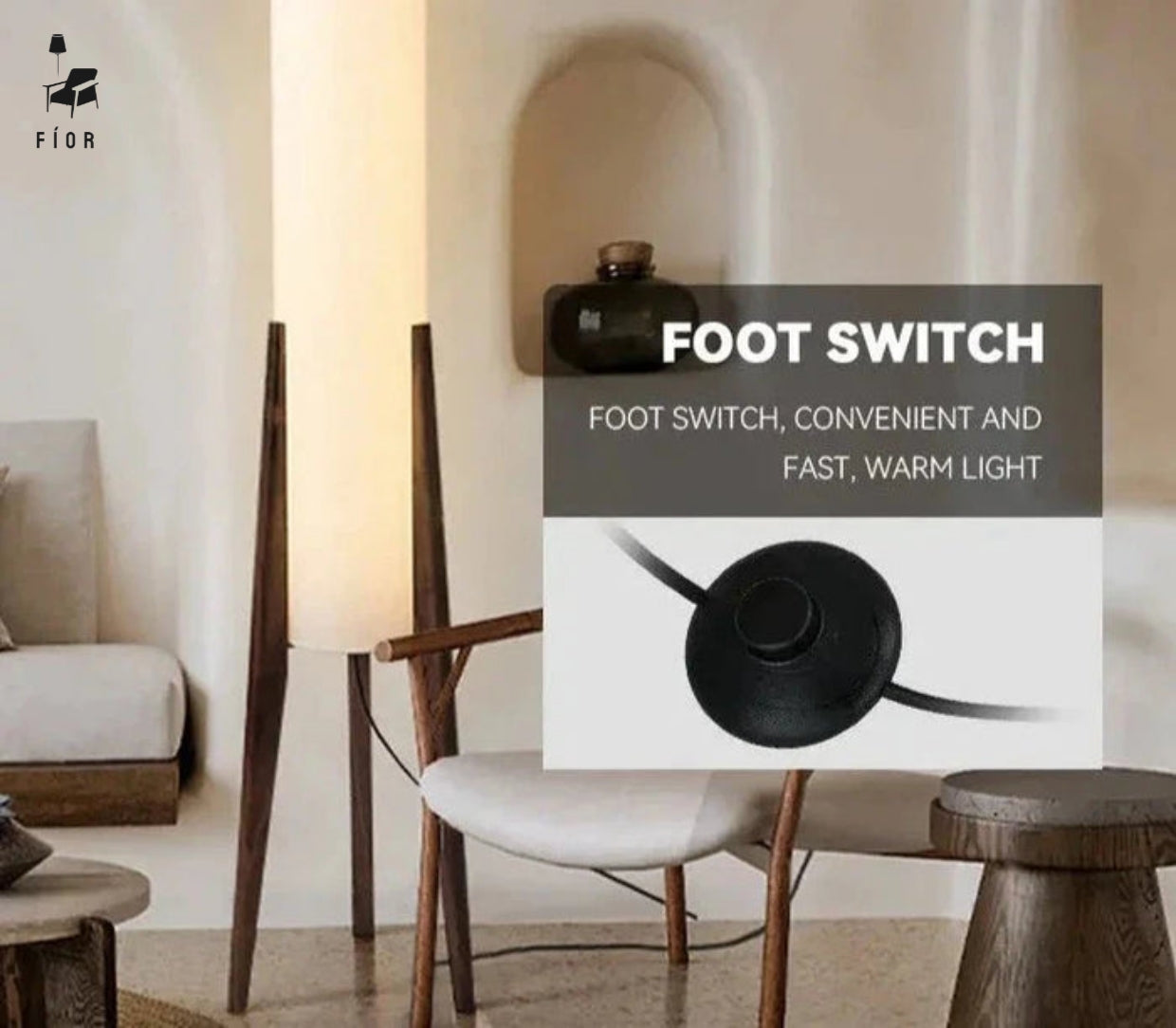 Derby floor lamp by Fíor