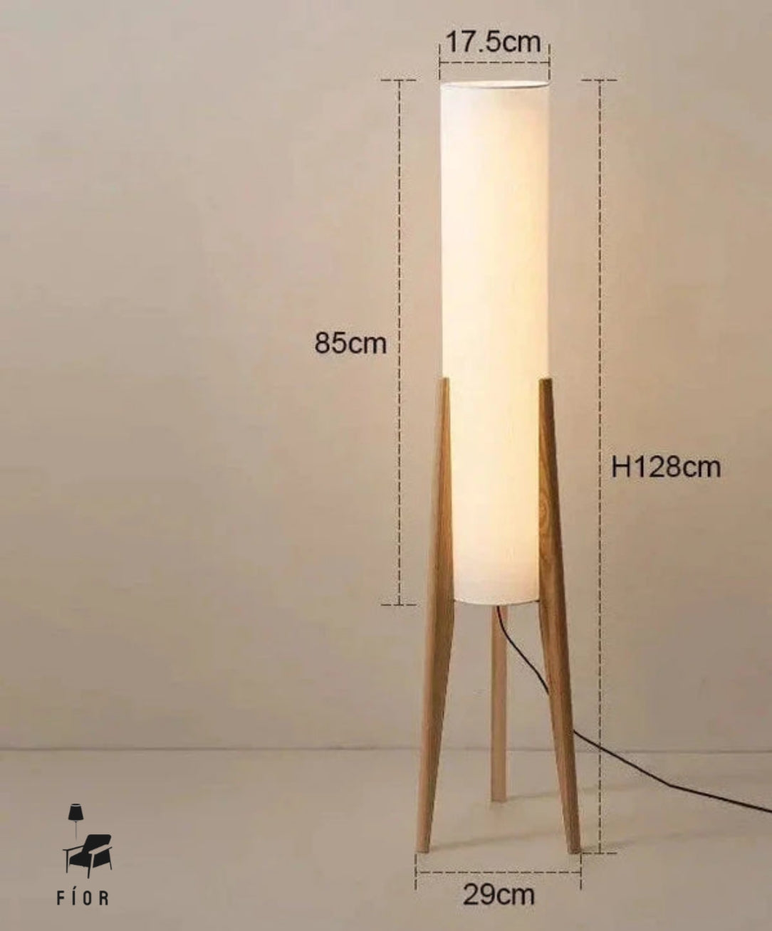 Derby floor lamp by Fíor