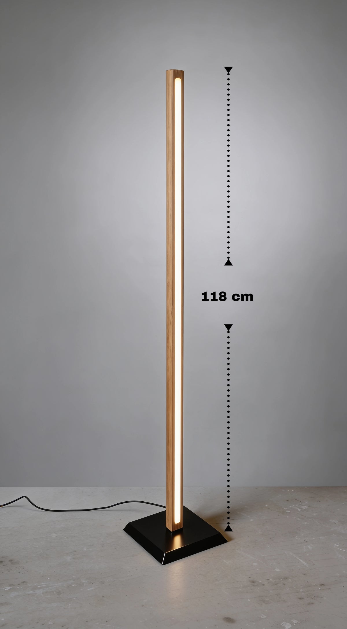 Swiss floor lamp by Fíor. Buy 1 get 1 free (Adapter not included)