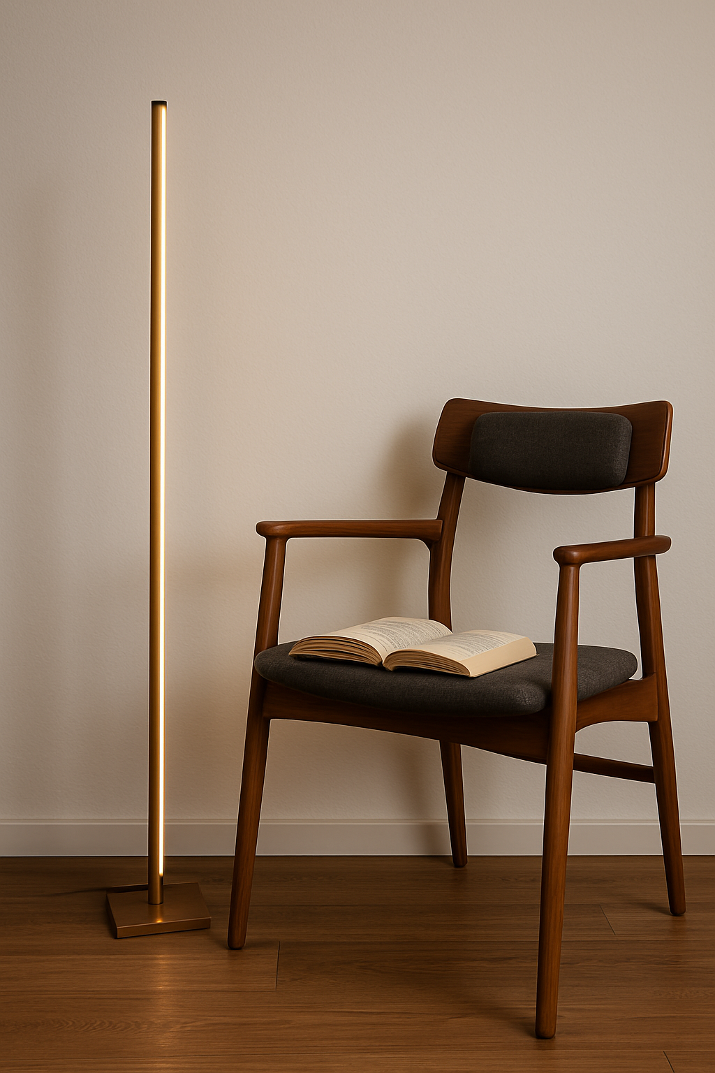 Swiss floor lamp by Fíor. Buy 1 get 1 free (Adapter not included)
