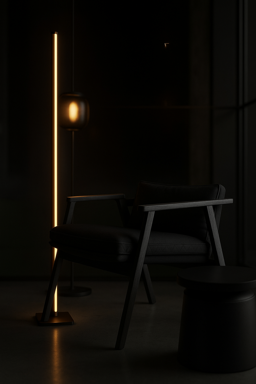 Swiss floor lamp by Fíor. Buy 1 get 1 free (Adapter not included)