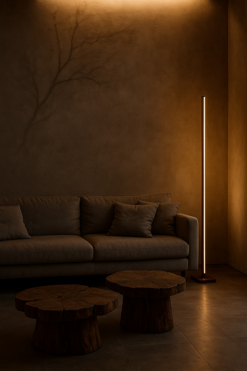 Swiss floor lamp by Fíor. Buy 1 get 1 free (Adapter not included)