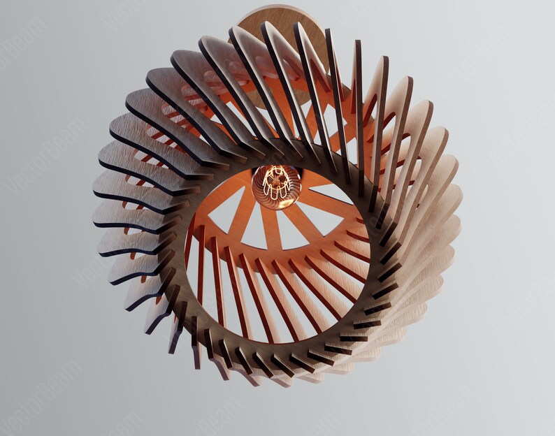 Messiah overhead pendant lamp by Fíor