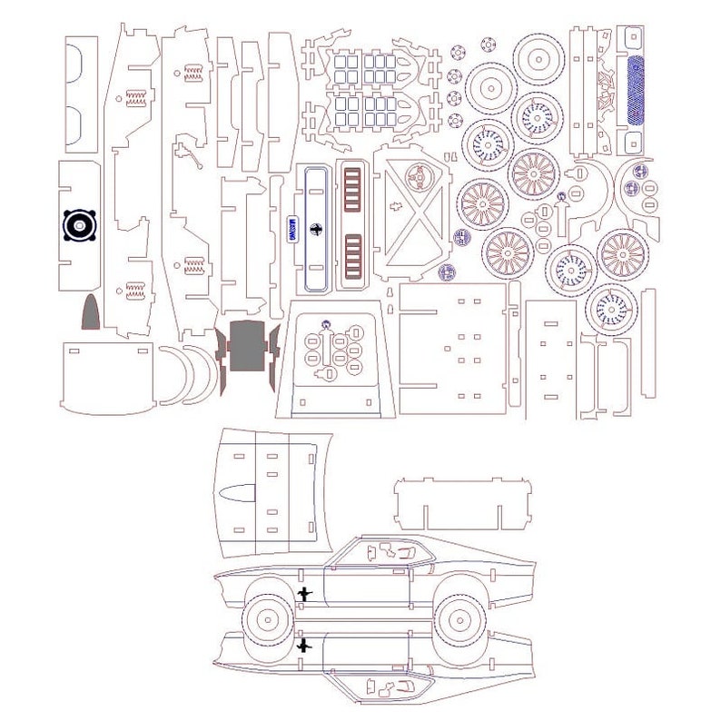 Mustang kit by Fíor (Buy 1 Get 1 free)