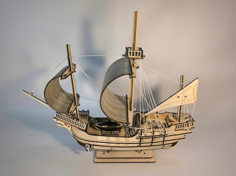 Endeavour ship puzzle kit by Fíor
