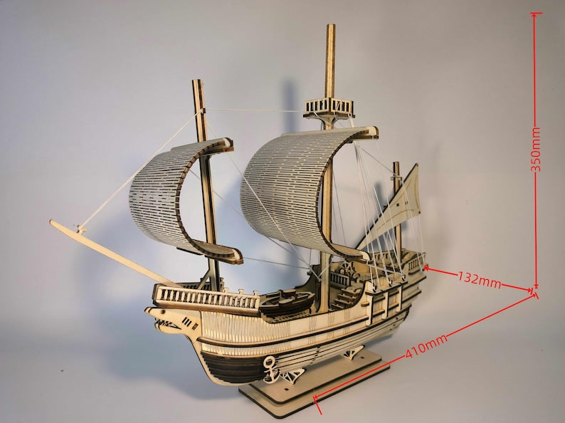 Endeavour ship puzzle kit by Fíor