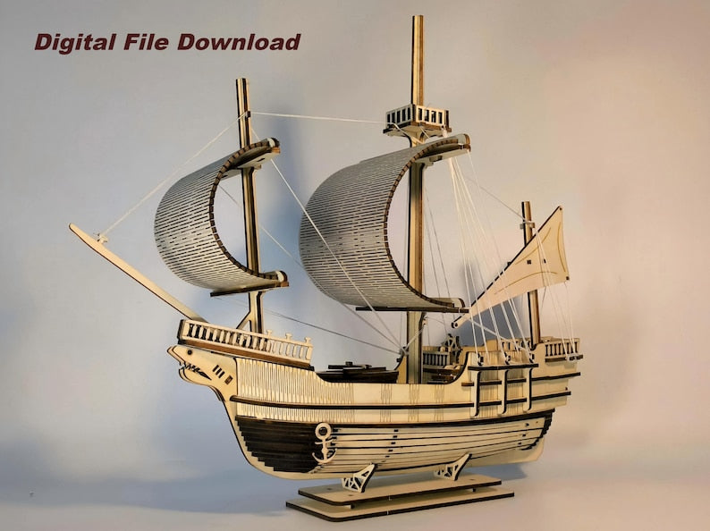 Endeavour ship puzzle kit by Fíor