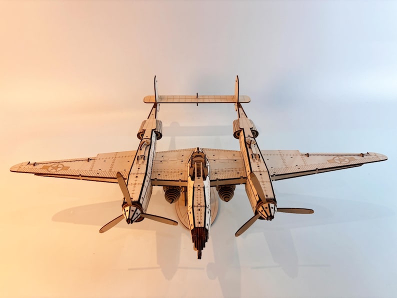 P-38 lockhead war plane (Pack of 2)