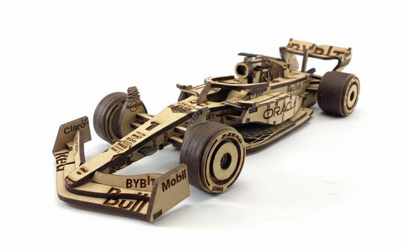 F1 car Puzzle kit by Fíor (Pack of 2)