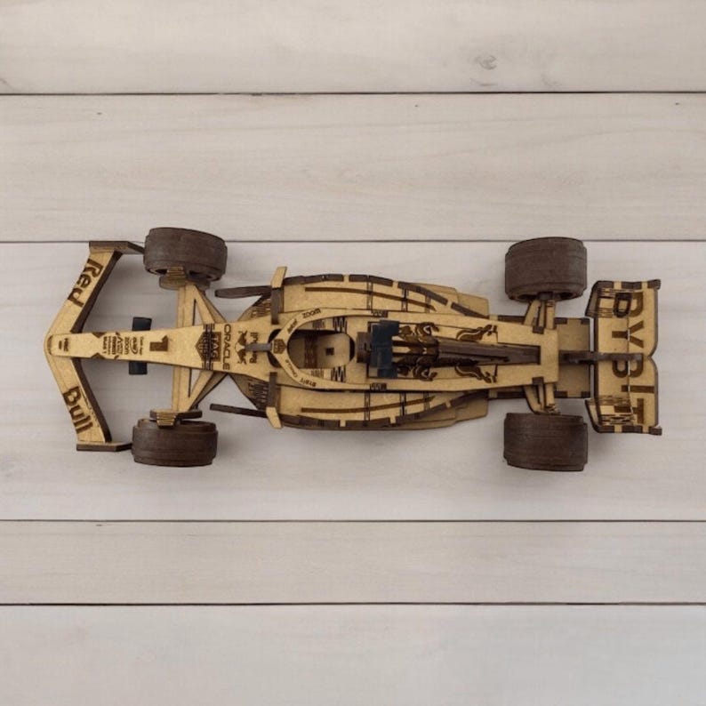 F1 car Puzzle kit by Fíor (Pack of 2)