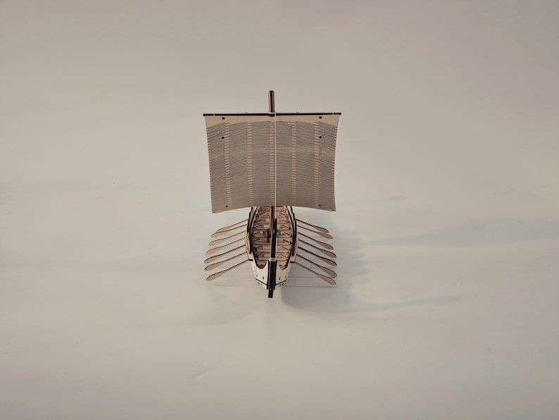 Ragnar Vikings ship puzzle kit by Fíor (Buy 1 Get 1 Free)