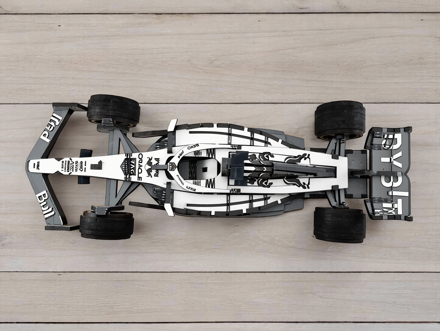 F1 car Puzzle kit by Fíor (Pack of 2)
