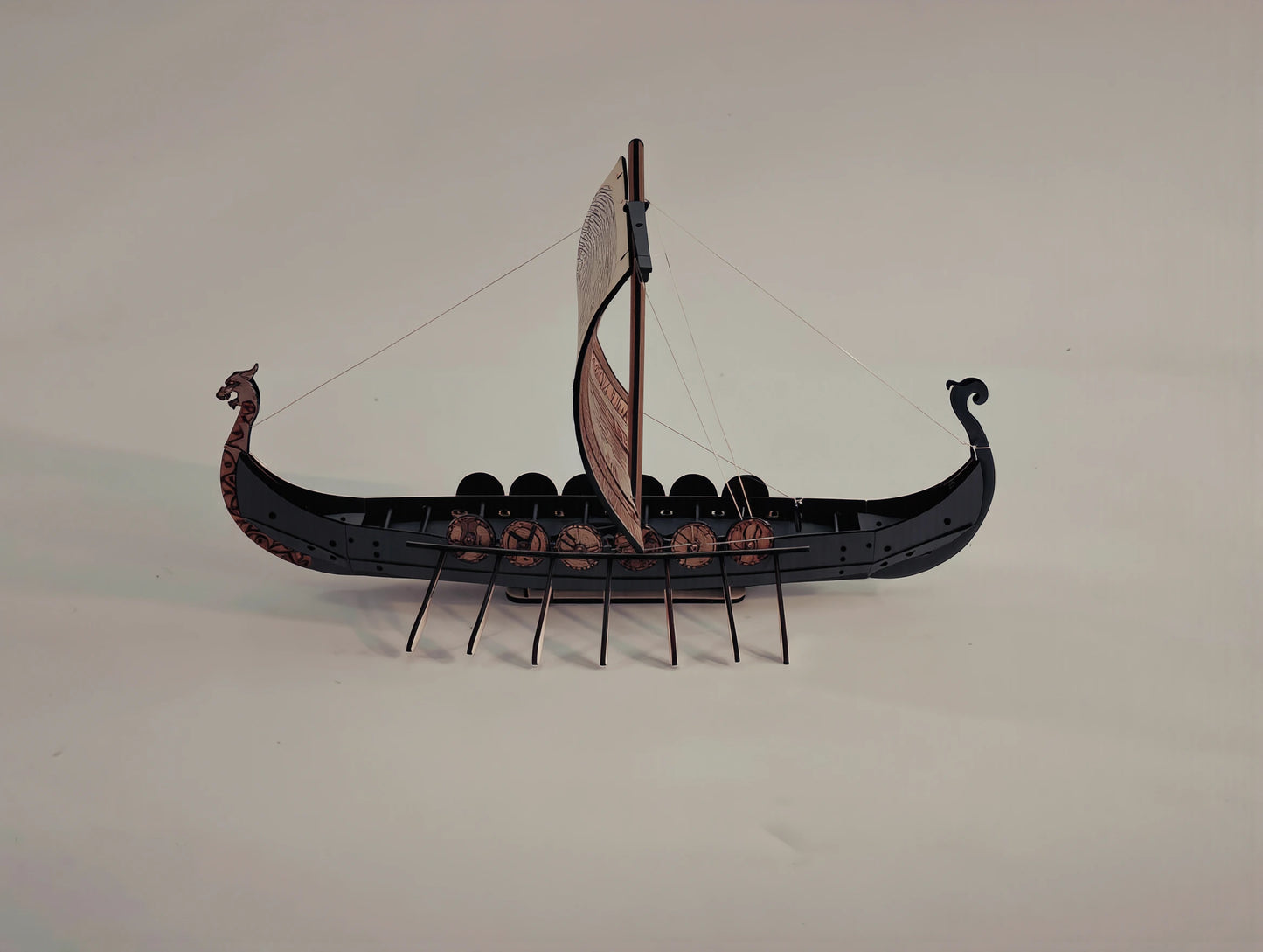 Ragnar Vikings ship puzzle kit by Fíor (Buy 1 Get 1 Free)