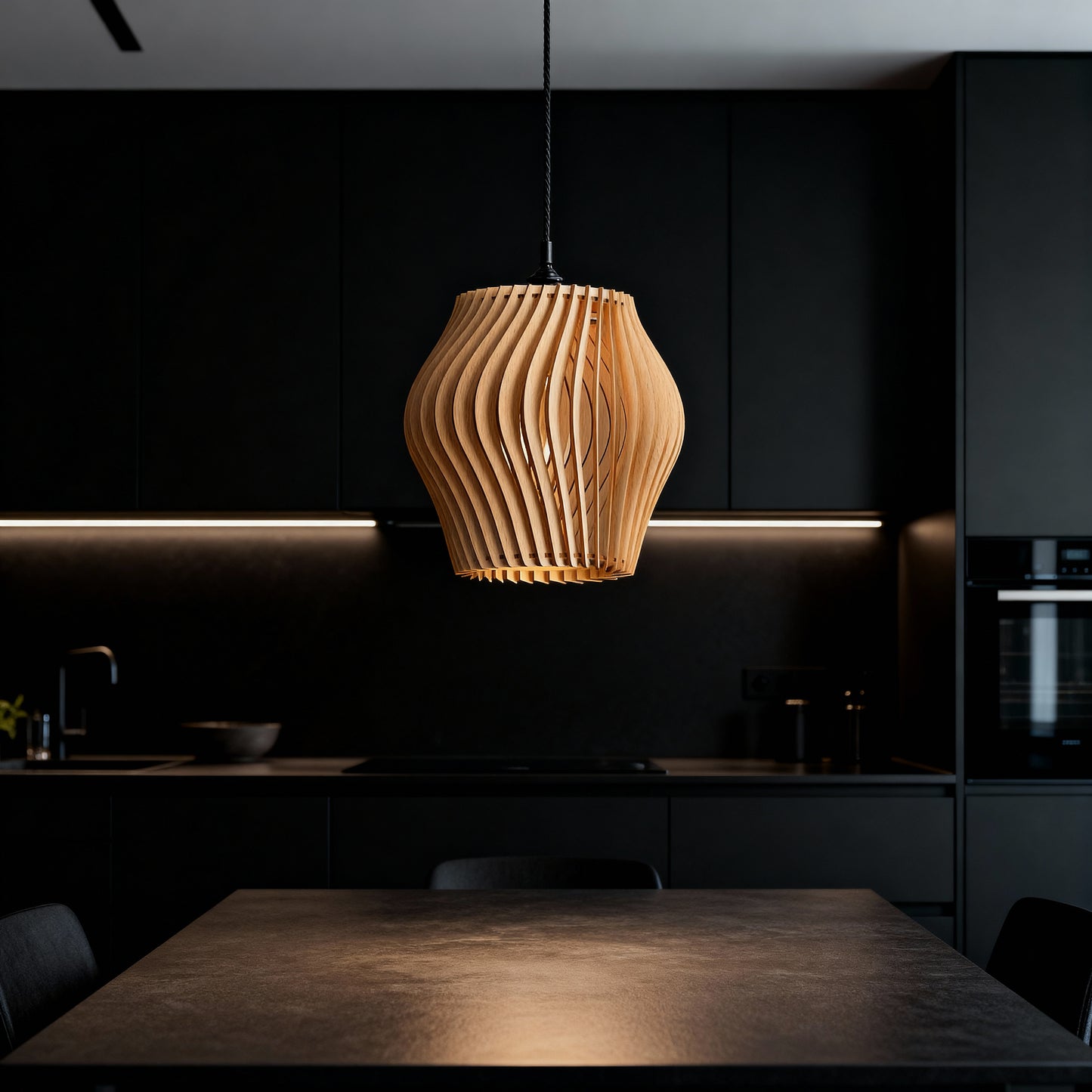 Messiah overhead pendant lamp by Fíor