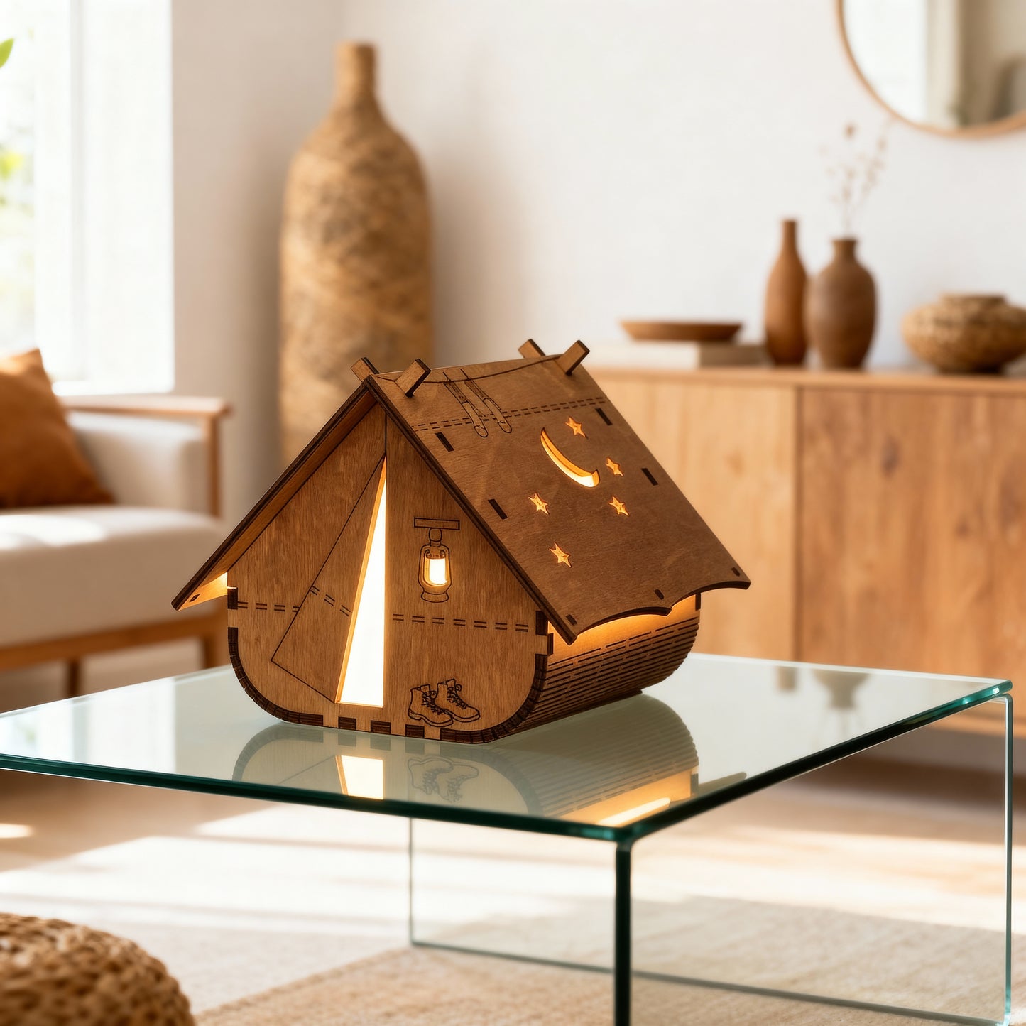 Fury table lamp by Fíor (Buy 1 get 1 free)